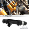 Chevy Pickup Fuel Injector 1 Pc Black (2001 - 2003)