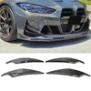BMW G80 M3 G82 G83 M4 4pcs Side Air Vent Trim Spoiler (2021-2024)