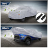 Ford F150 Crew Cab 4 Door (2004-2021) Gray Sun Rain Protection Pickup Truck Cover