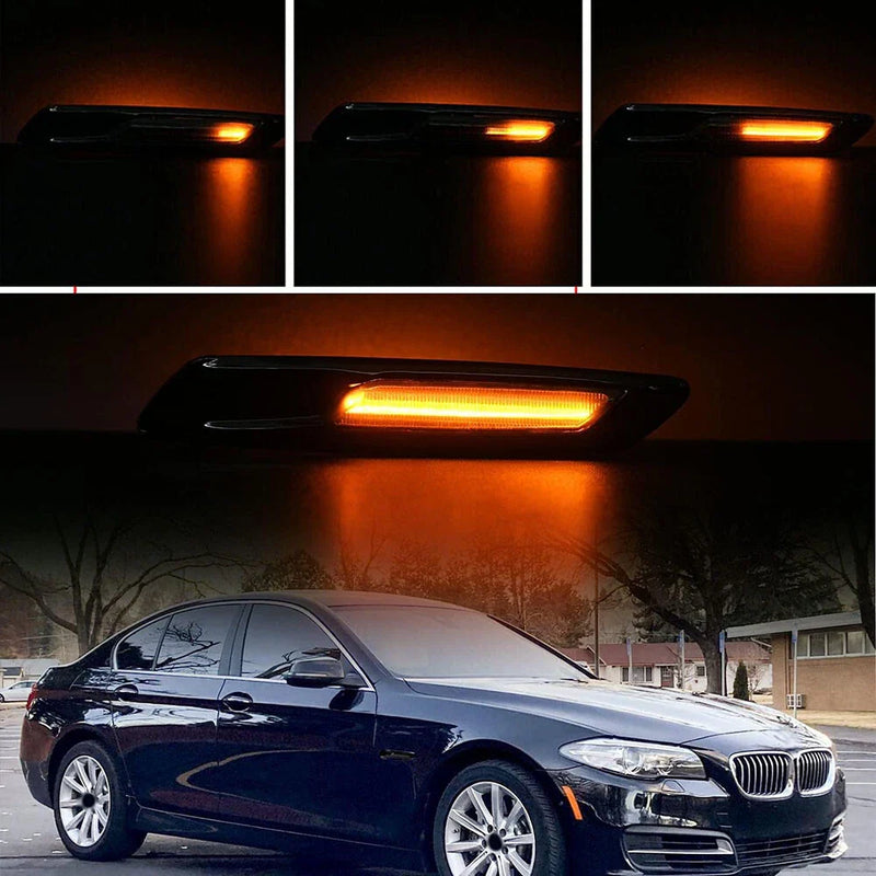 BMW 5-Series Smoked LED Side Marker Light (2011-2016)