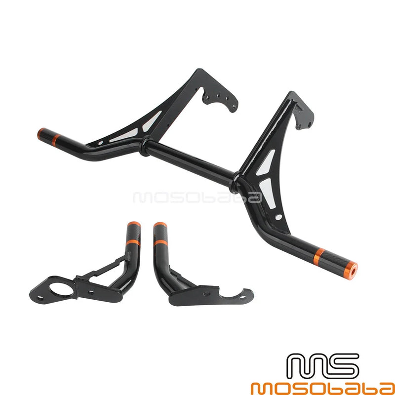 Harley Softail FXST Front & Rear Engine Guard Crash Bar