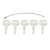TCM Wheel Loader T800 5 x Ignition Keys
