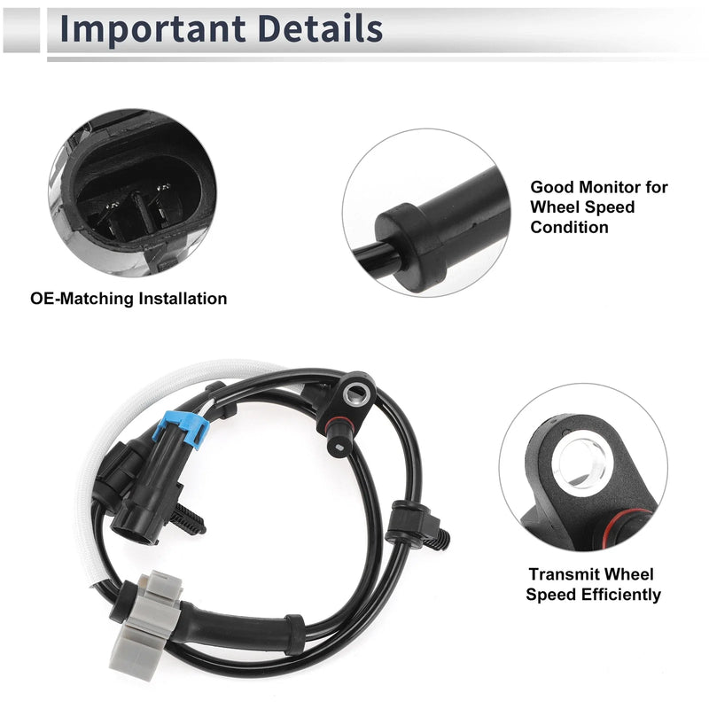 Chevrolet Express 2500 ABS Wheel Speed Sensor (2003-2017)