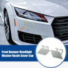 Mercedes Benz S W221 Headlight Washer Nozzle Caps (2010-2013)