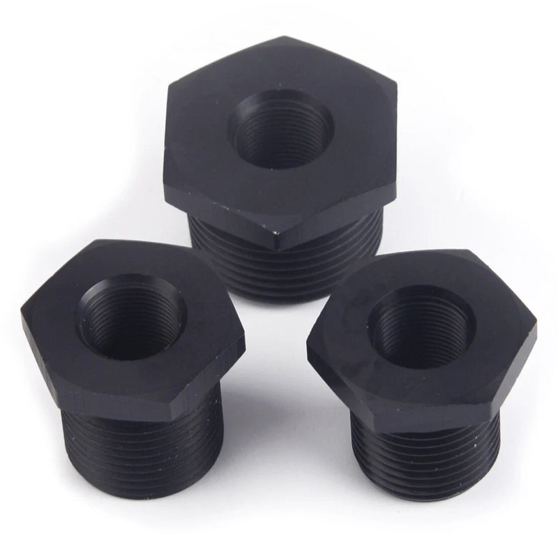 Car 3 x Automotive Threaded Oil Filter Adapter 1/2-28 to 3/4-16