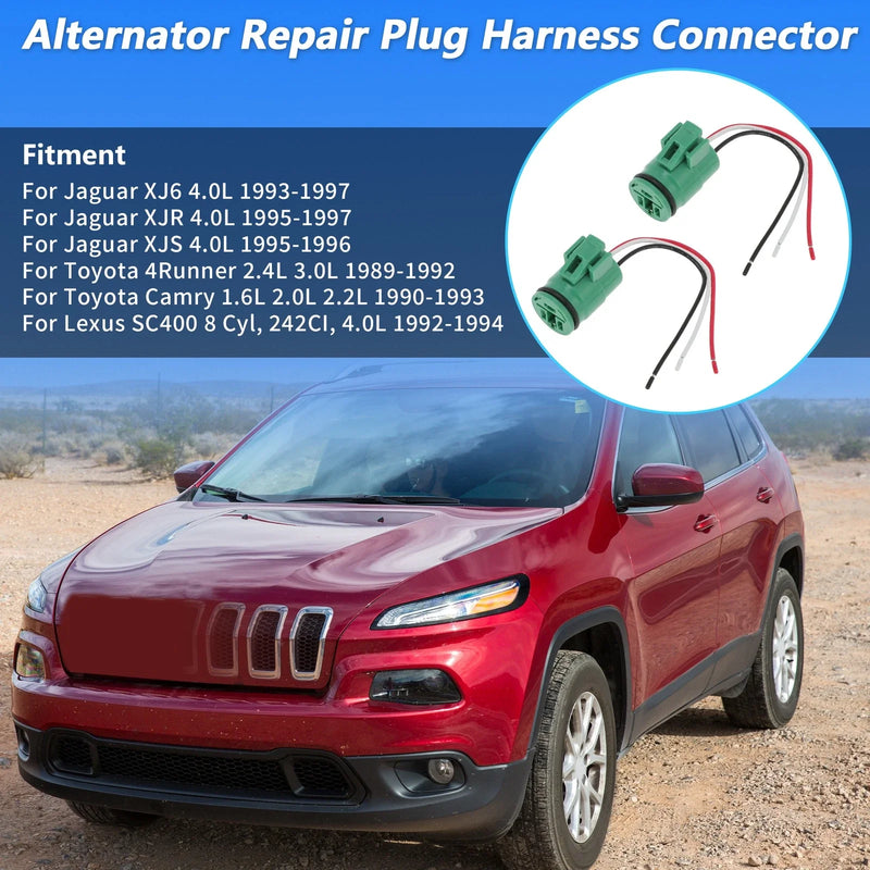 Toyota & Honda Alternator Repair Plug Harness Connector