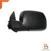 Holden Rodeo Left Black Manual Door Side Mirror (2003-2008)