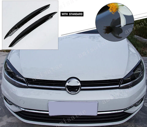 VW Golf 7 VII GTI GTD R MK7 Headlight Eyebrow Trim (2013-2017)