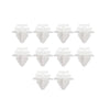 CITROEN Berlingo C2 C3 PEUGEOT 1007 10Pcs Exterior Door Trim Clips (2002-2013)