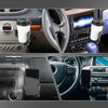 Jeep Wrangler JL JT Carbon Fiber Pattern 2-in-1 Cup Holder (2018-2021)