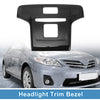 Toyota Corolla 1 Pcs Front Row Headlight Trim Bezel (2019-2020)