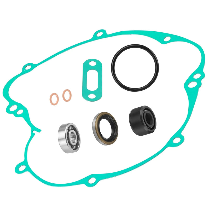 Kawasaki KX60 Water Pump Rebuild Kit w/ Clutch Cover Gasket Seal (1985-2003)