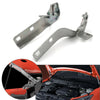 Dodge Ram ProMaster 1500 2500 3500 Hood Hinge Silver  Pair (2014-2022)