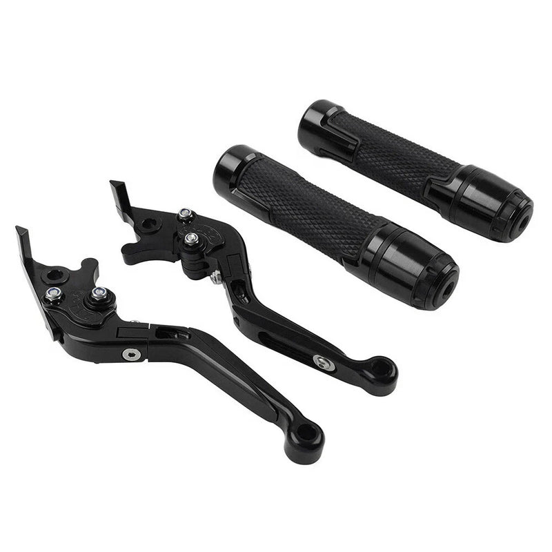 Honda ADV150 Black Extendable Brake Clutch Levers Grip Set (2019-2020)