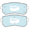 Kia Cerato Rear Disc Brake Pad Set TD 4cyl 2.0L (2009-2013)