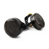 Car 12V LED Round Smoke Turn Signal Indicator Light