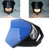Supermoto Dirt Bike - Blue Headlight Fairing