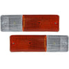 Datsun Nissan 720 Truck Turn Signal Bumper Lights (1980-1986)