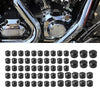 Harley Touring Road King Street Glide 62X Black Engine Bolt Caps (2017-24)