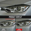 BMW 3-Series F30 Carbon Black Headlight Eyebrows (2012-2019)
