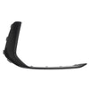 Audi A6 C8 S6 Right Front Bumper Side Molding Trim Glossy Black (2019-2024)