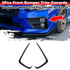Subaru WRX STI VA Front Bumper Side Fin Canards Splitter (2014–2016)