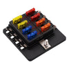 Universal Applications 8 Way Circuit LED Fuse Box Holder