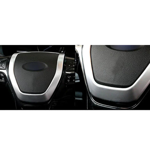 Ford Explorer 2016-2018 Car Center Steering Wheel Cover Interior Trim Fit
