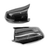 BMW 5 Series Carbon Fiber Mirror Cover Caps (2010-2013)