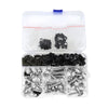 Kawasaki Yamaha Stainless Steel Rubber Silver Tone Windshield Bolts