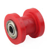Dirt Bike Motorcycle 8mm Red Chain Roller Slider Tensioner Guide Pulley