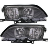 Left & Right Side Headlight For BMW 325i 2002-2005