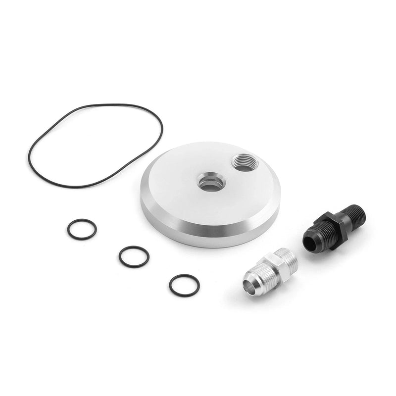 Mopar Chrysler 273-360 OEM Billet Aluminum Oil Filter Remote Plate