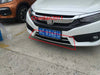 Honda Civic 10th Gen 4dr Sedan Front Lower Grille Molding Cover Trim (2016-2018)
