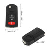 Mazda 3 Keyless Remote Key Fob Shell Case (2011-2013)