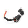 Motorcycle Scooter 3-Wire Security Ignition Switch Lock with Two Keys