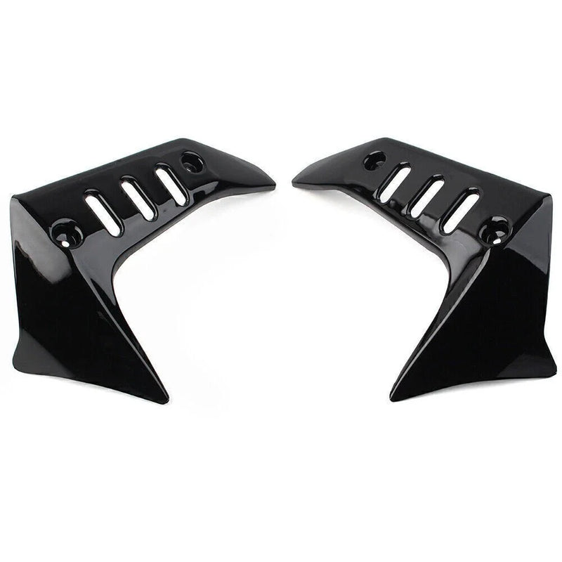 Kawasaki Z750 Motorcycle Fairing Side Cover Kit ABS Black (2004-2007)