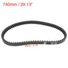 Suzuki AN125 Rubber Motorcycle Transmission Driving Belt (2000-2005)