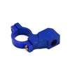 2 x 10mm Thread 7/8" Motorcycle Handlebar Mirror Holder Adaptor Blue