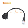 Yamaha 4 Pins OBDII Cable Cord Diagnostic Adapter Cable OBD2 Scanner