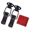 Universal Fit 2 x Carbon Fiber Style Bumper Trunk Quick Release Fasteners