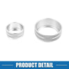 BMW F20 F22 F30 (2011-2019) Silver Tone 3 x Knob Cover