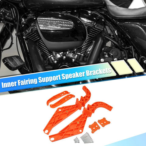Harley Touring Electra Inner Fairing Batwing Support Speaker Brackets