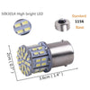 BA15S White 50SMD LED Tail Turn Signal Light Bulbs