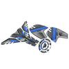 Yamaha MT-09 SP Tracer 3D Gas Tank Pad Decal Sticker Blue (2018-2020)
