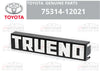 Toyota Corolla Sprinter Trueno AE86 Front Bumper Logo Emblem (1983–1987)
