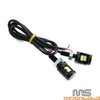 Universal Car Motorcycle Rear LED White License Plate Lights