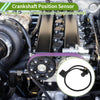 BMW 735i 1988-1992 Crankshaft Position Sensor (1 Pc, Black)