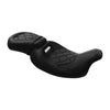 Harley Street Glide Low Profile Black Driver & Passenger Seats (2009-2023)