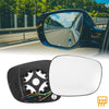 BMW X3 Right Side Heated Mirror Glass with Backing Plate